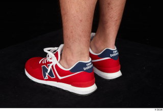 Louis foot red sneakers shoes sports 0004.jpg